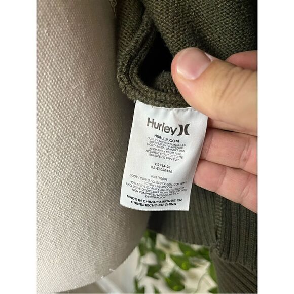 Hurley Long Knit Cardigan Sweater - Picture 4 of 5